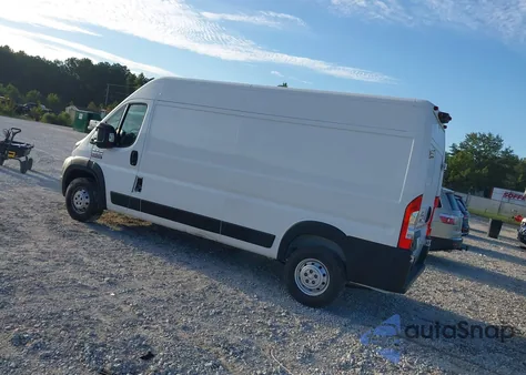 2022 Ram Promaster from USA, damaged, VIN 3C6LRVDG4NE105380